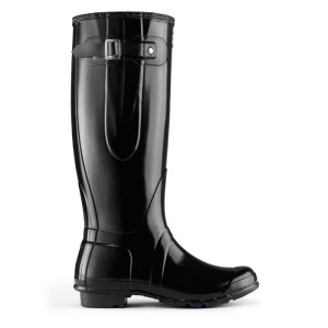 hunter gloss black welly!