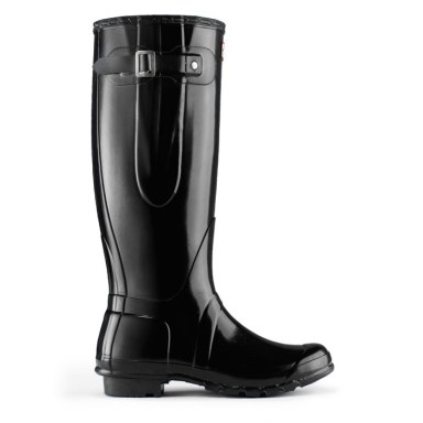 hunter gloss black welly!